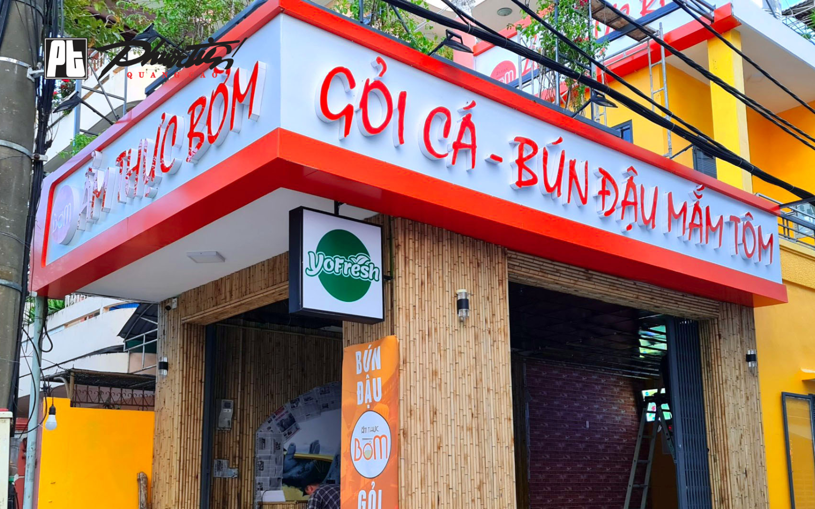 Bảng quảng cáo alu có tính thẩm mỹ cao