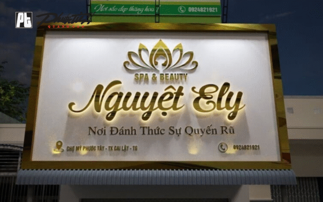 Bảng hiệu kính cường lực Đà Nẵng
