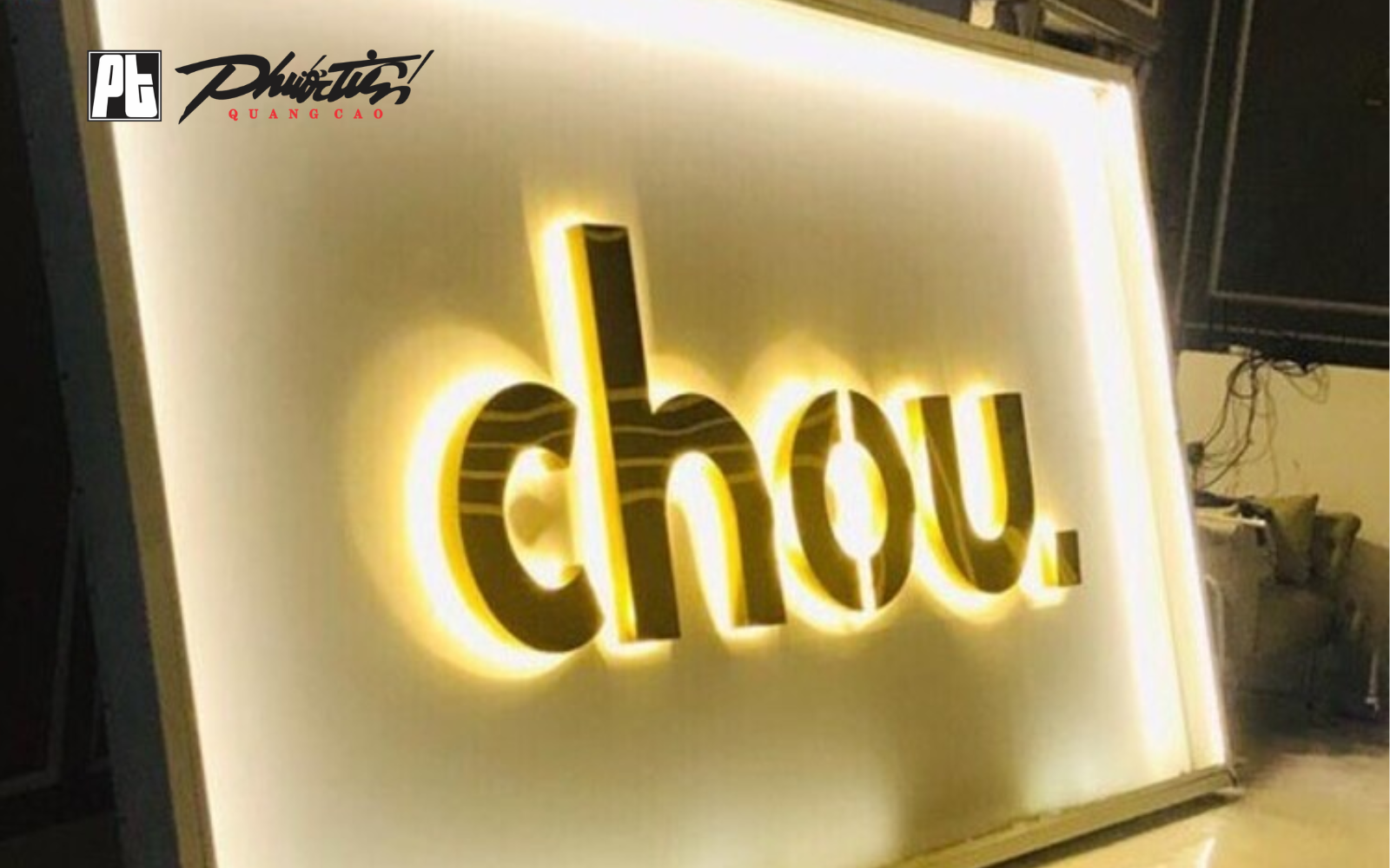 Biển Alu mặt gương bóng sang trọng