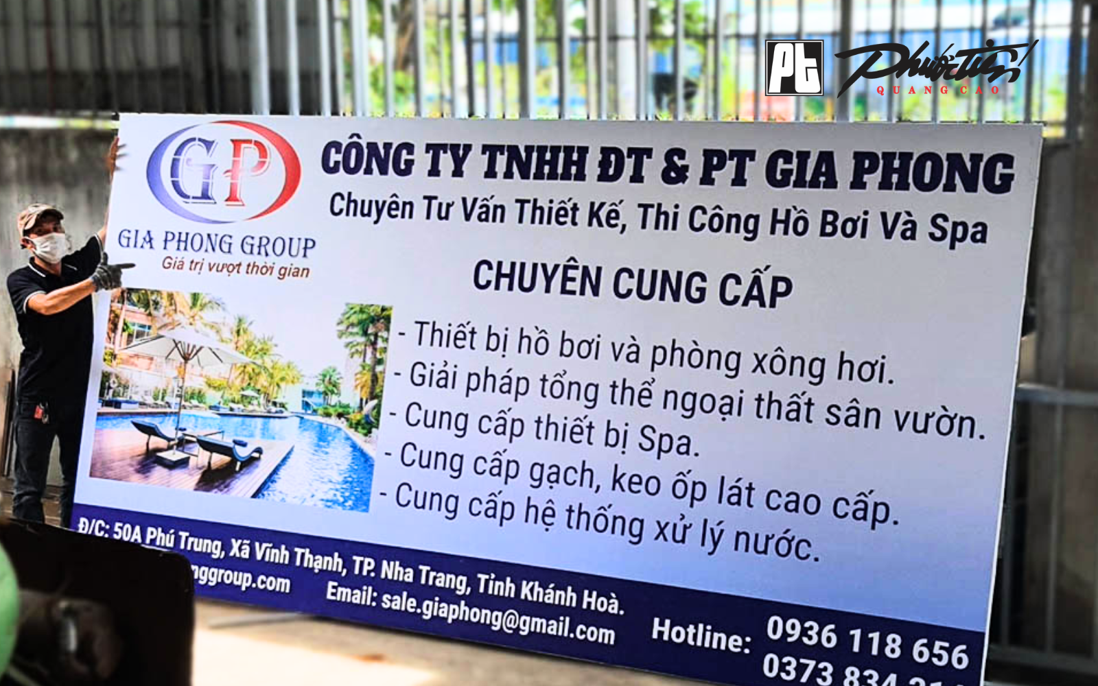 Bảng quảng cáo chất liệu Hiflex