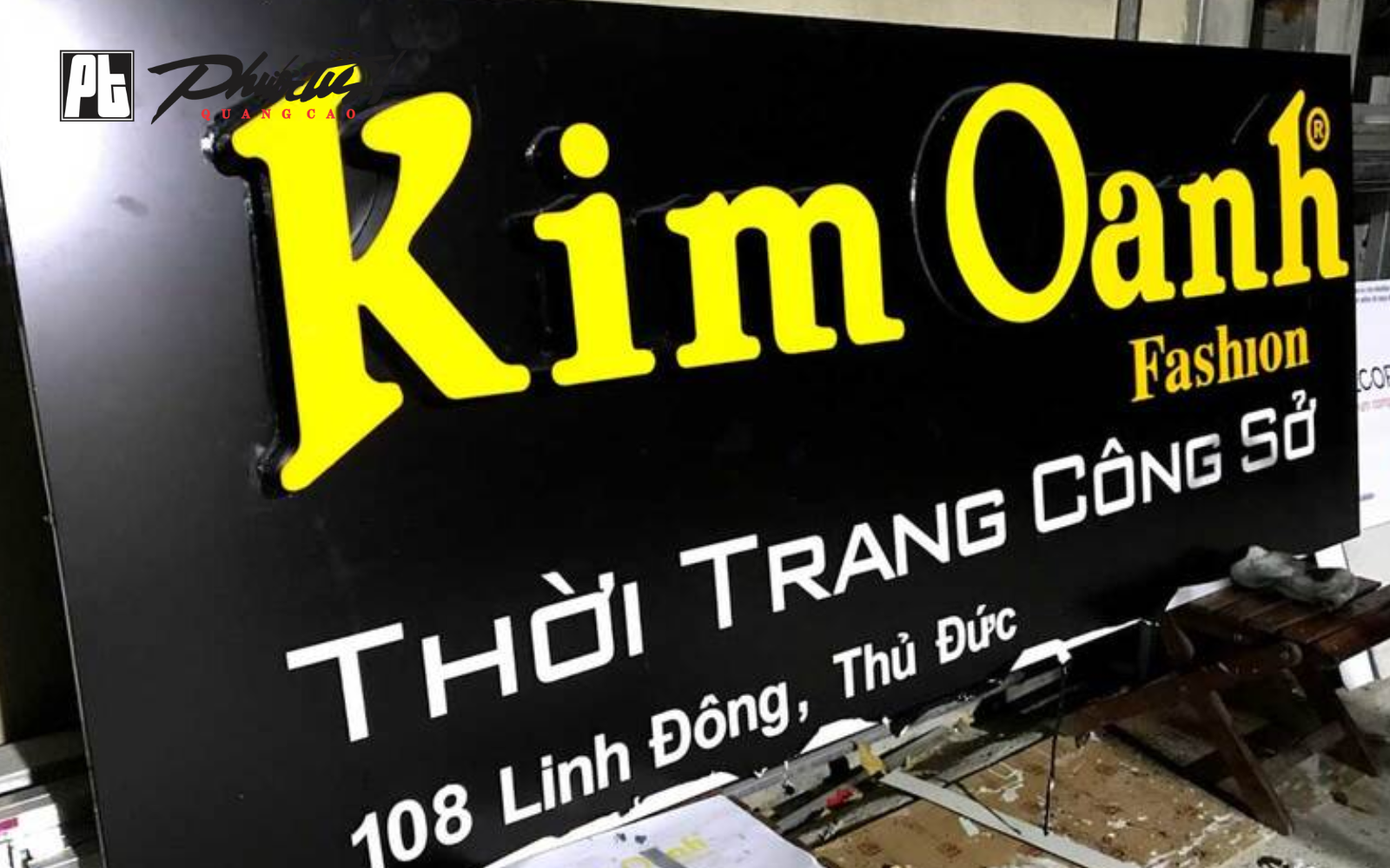 Bảng quảng cáo chất liệu Mica