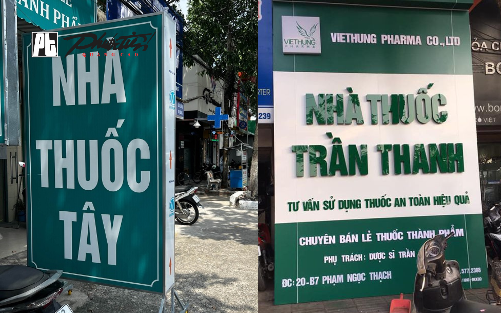 Biển vẫy nhà thuốc