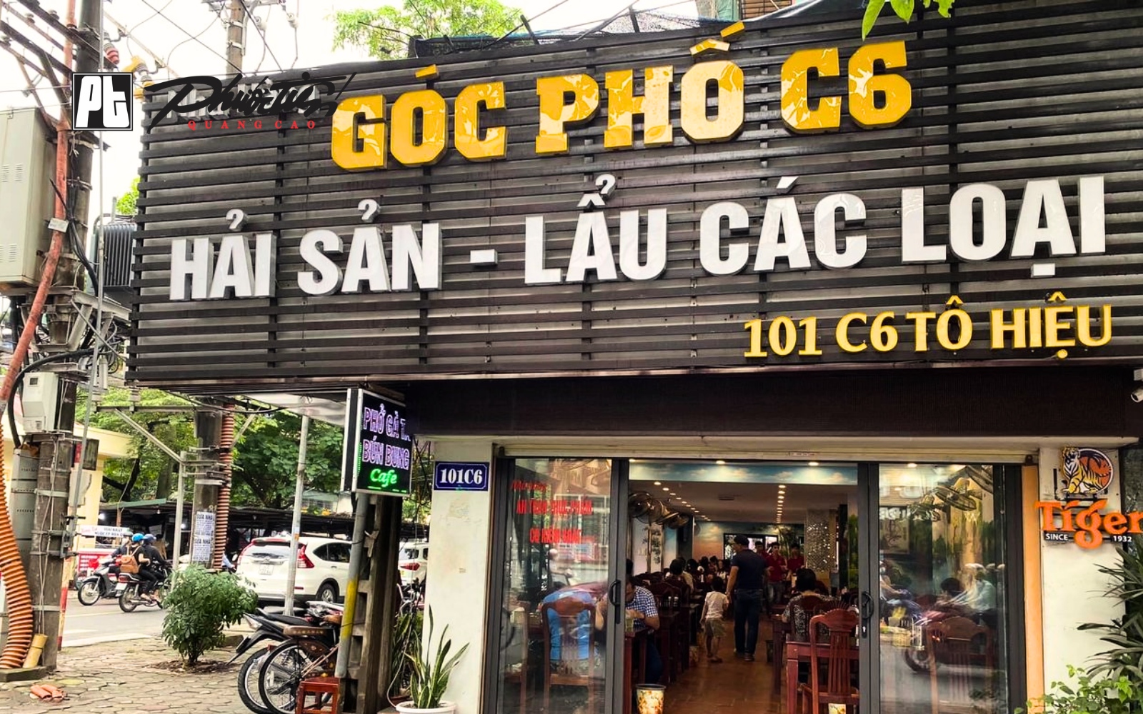 Bảng hiệu quảng cáo nhà hàng lẩu