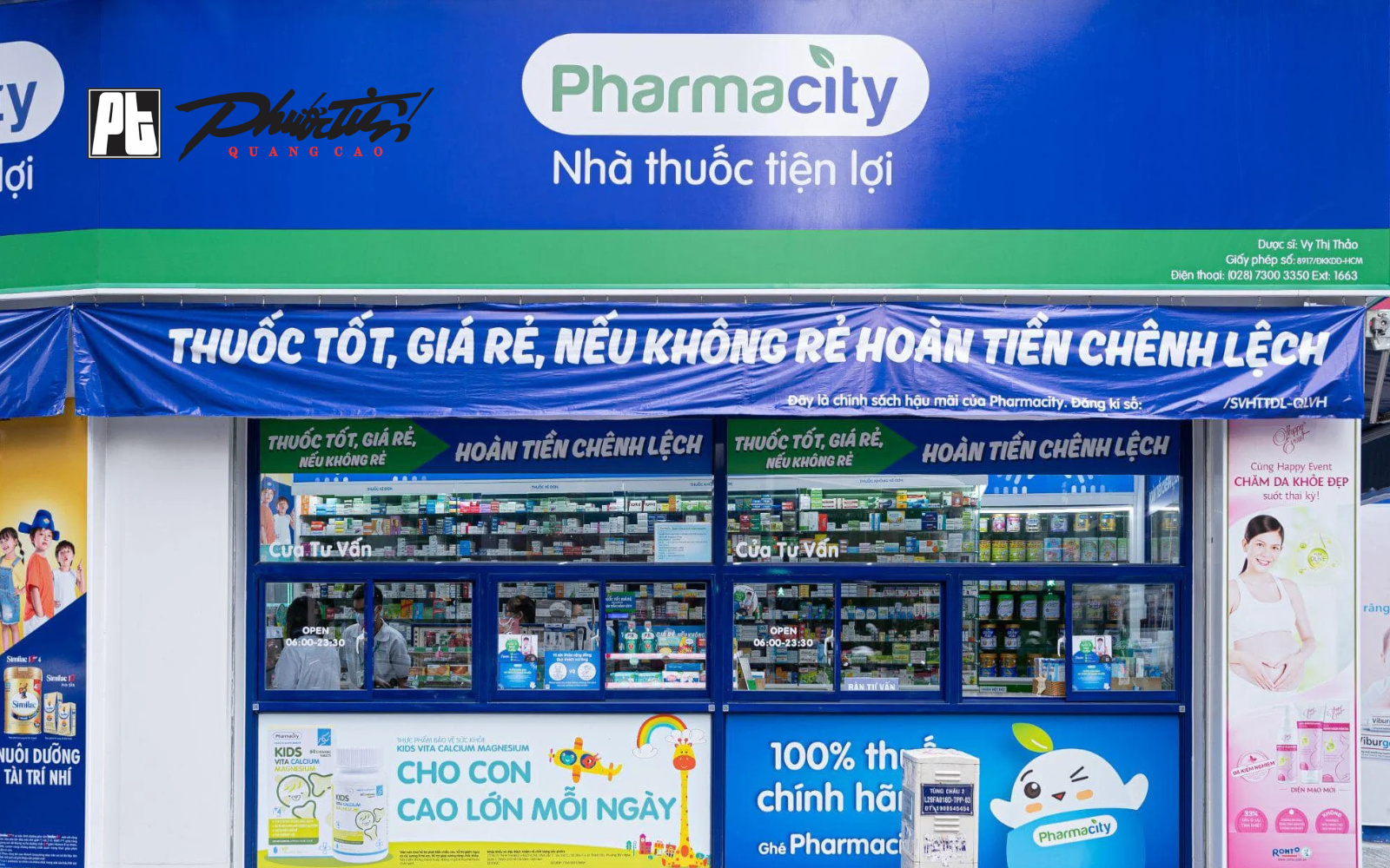 Mẫu bảng hiệu nhà thuốc đẹp đạt chuẩn GPP