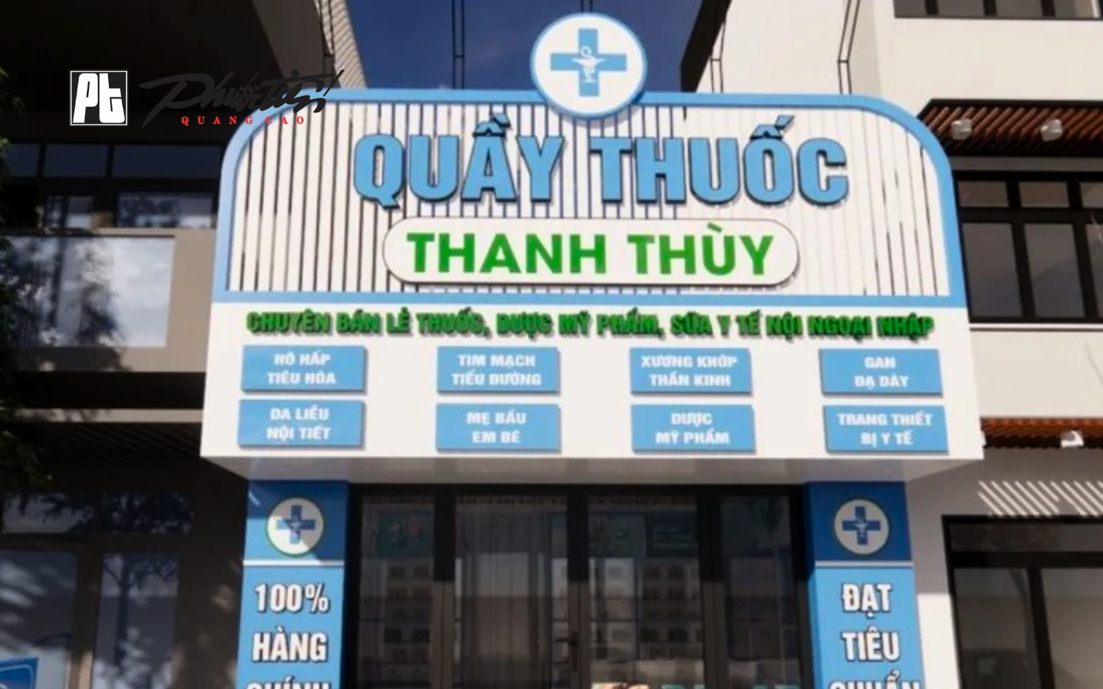 Mẫu biển hiệu nhà thuốc đạt chuẩn GPP