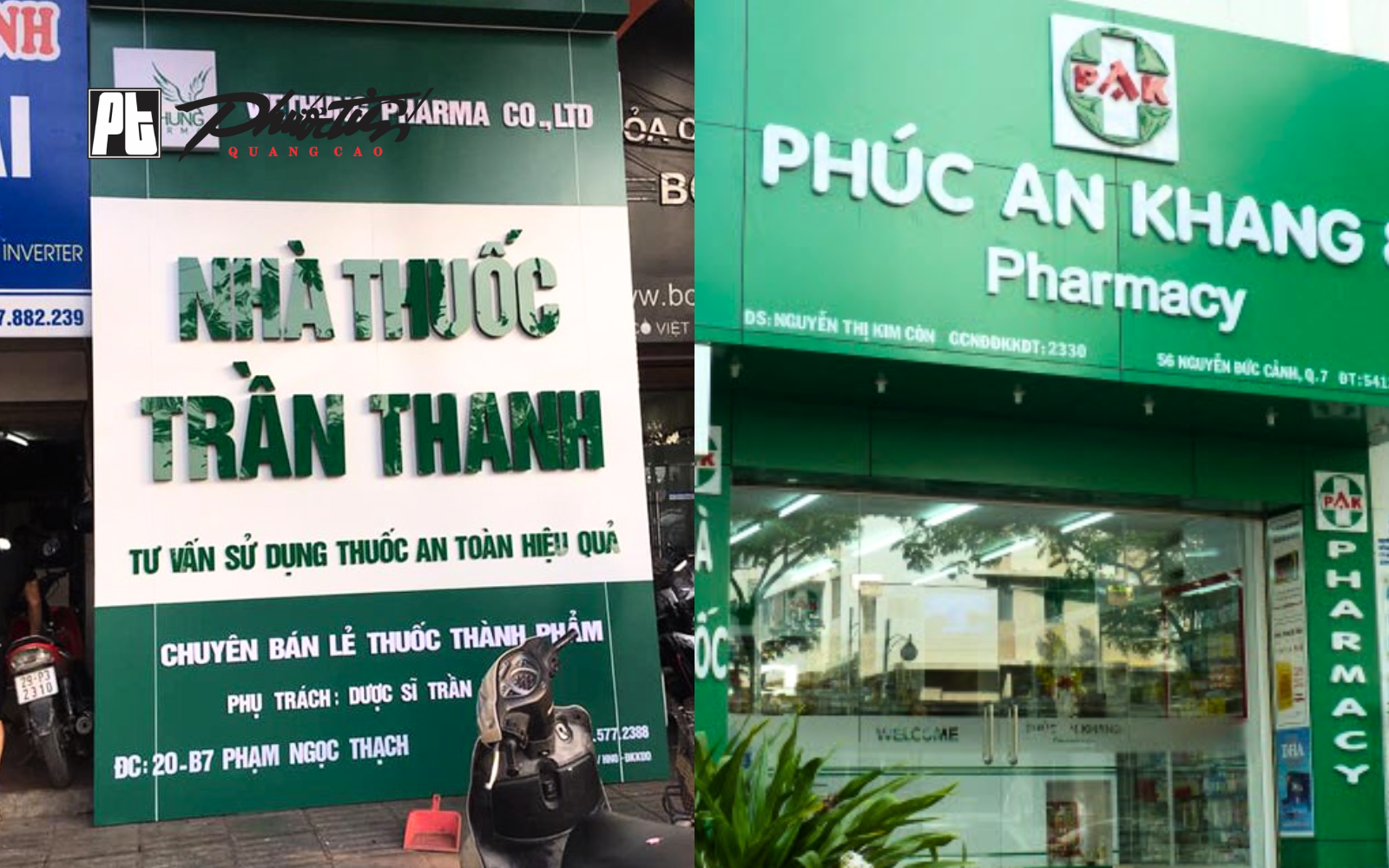 Mẫu bảng hiệu nhà thuốc đạt chuẩn GPP