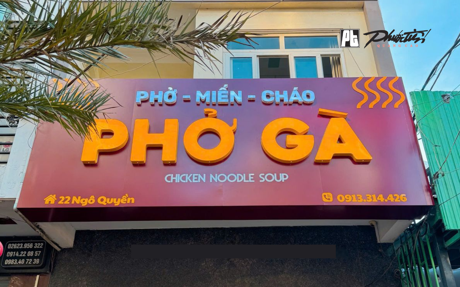 kích thước biển quảng cáo theo phong thủy