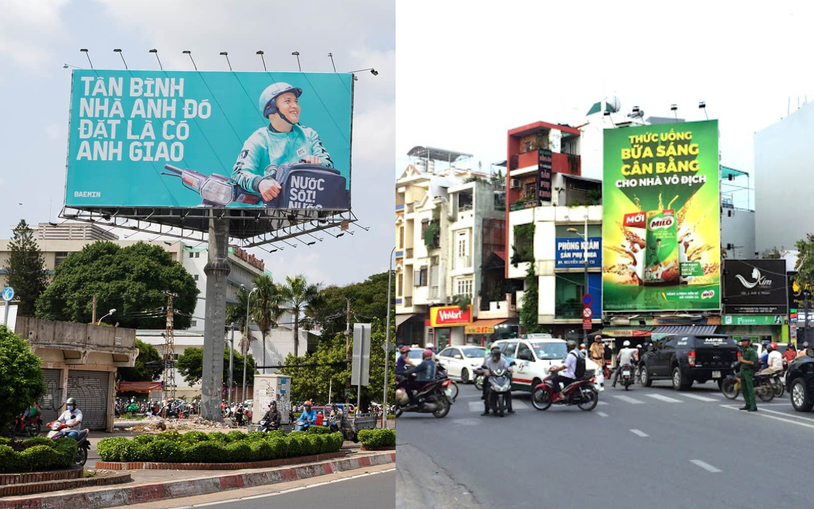 Thiết kế của pano và billboard
