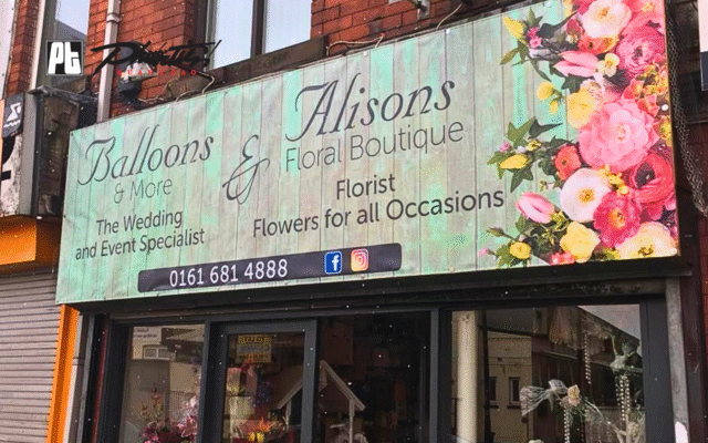 Bảng hiệu shop hoa tươi