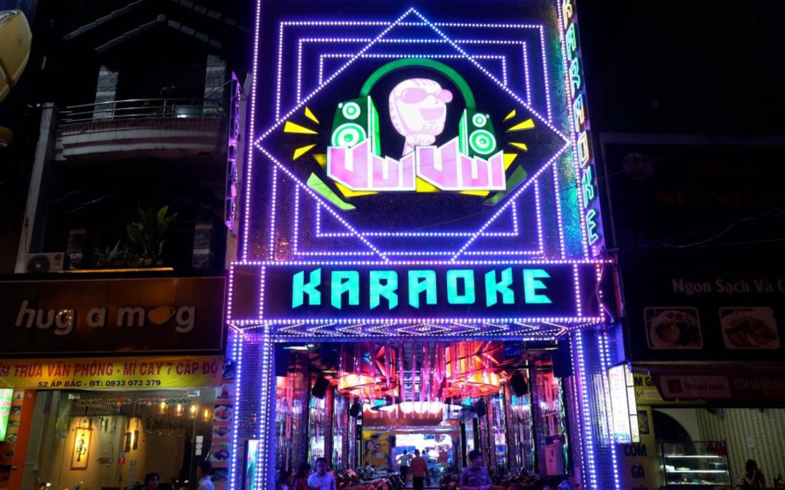 Bảng hiệu karaoke đèn Led Đà Nẵng
