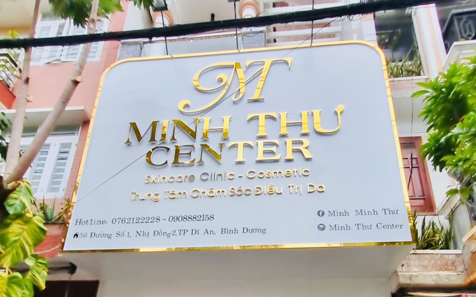 Biển hiệu Spa chữ nổi