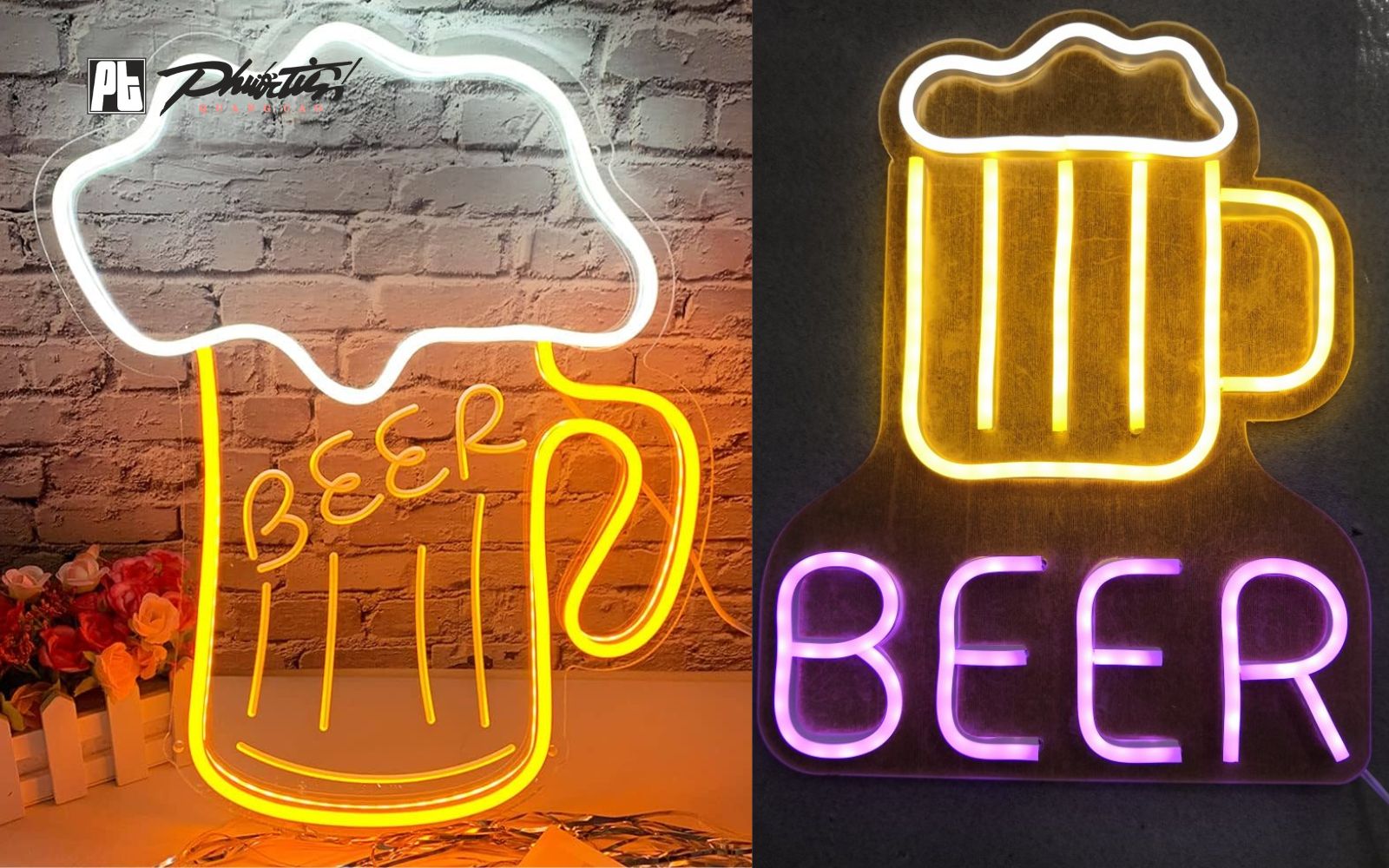 Mẫu bảng hiệu đèn Led Đà Nẵng đẹp