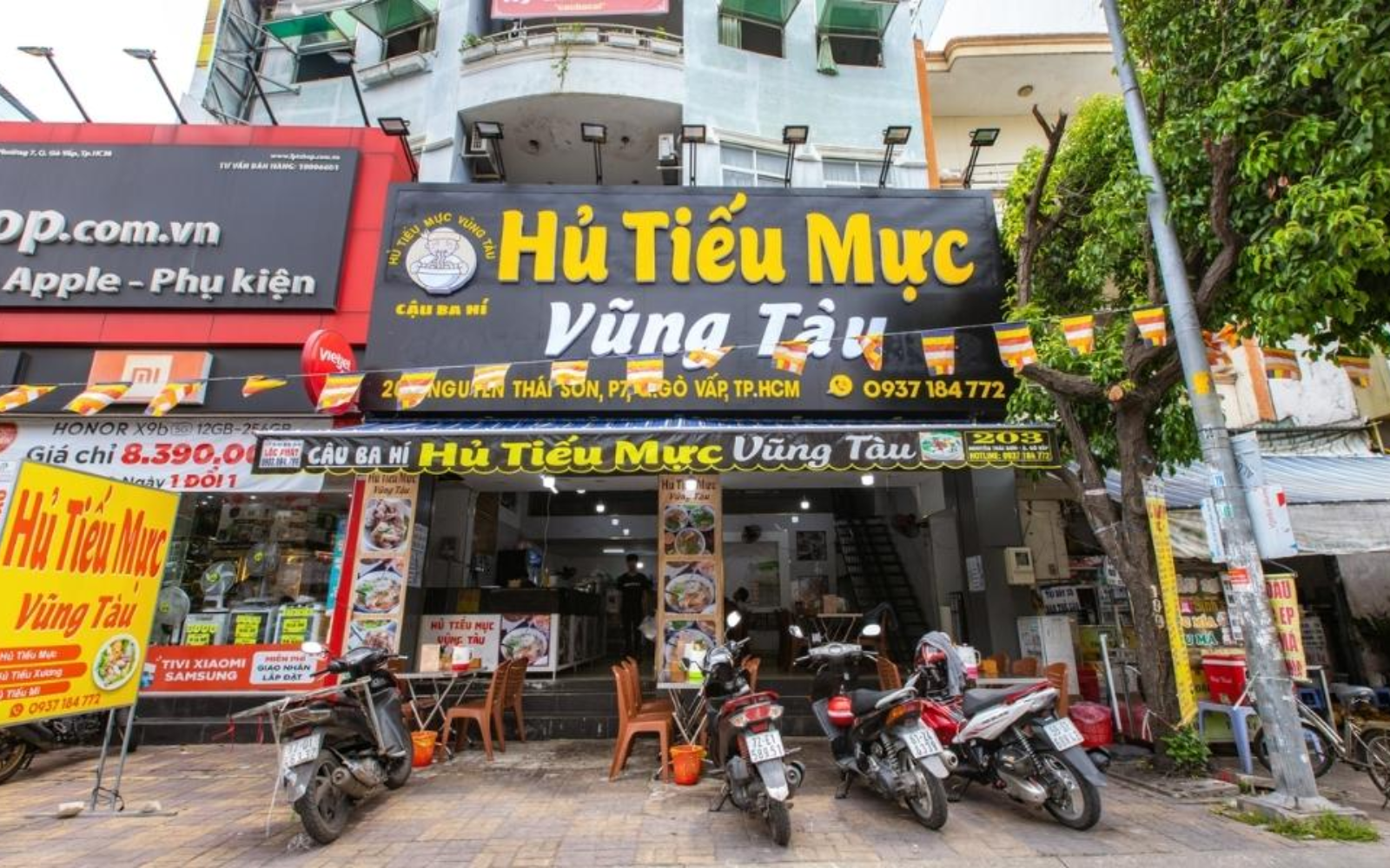 Biển hiệu hủ tiếu đẹp