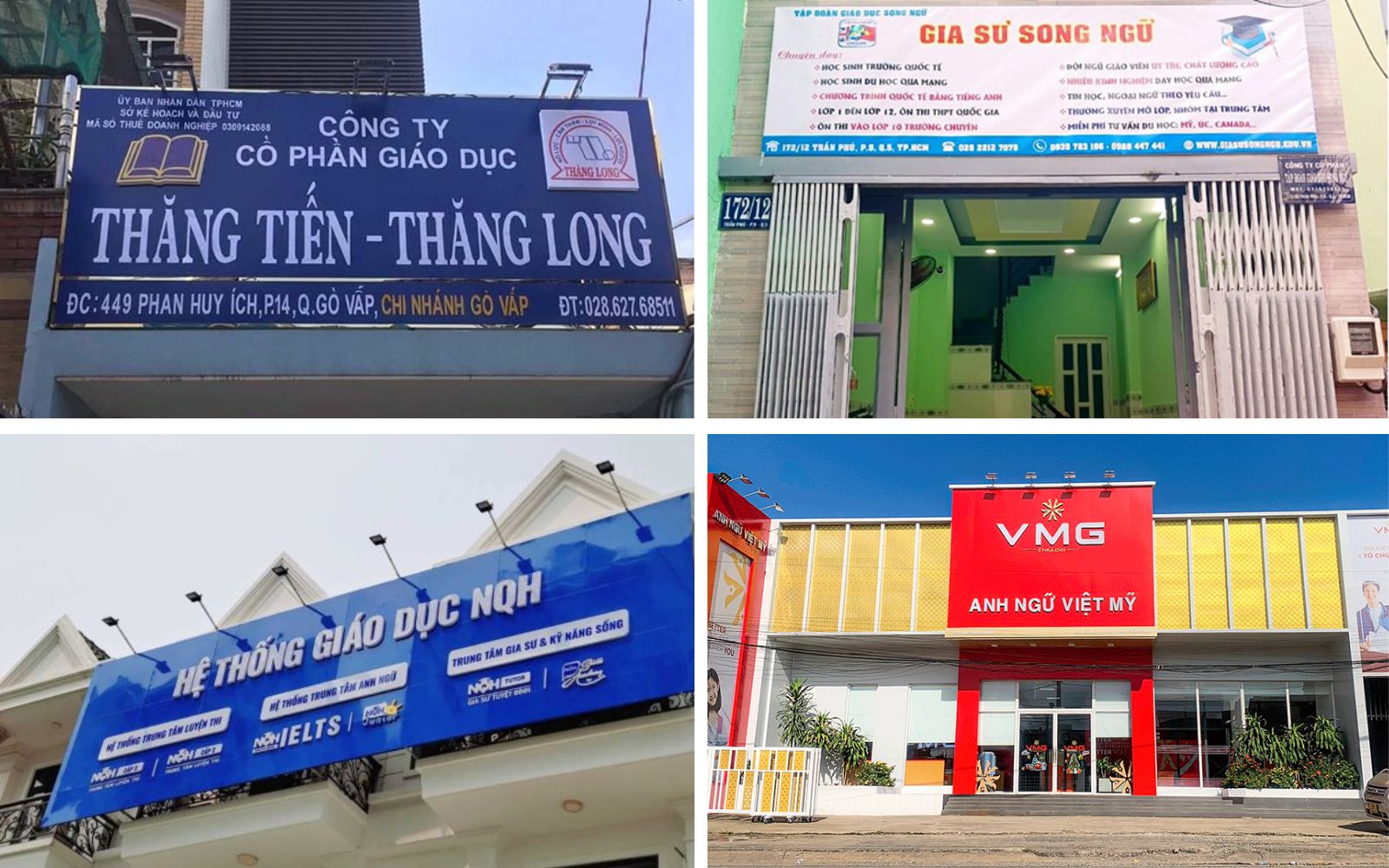 Các mẫu biển hiệu thiết kế bắt mắt