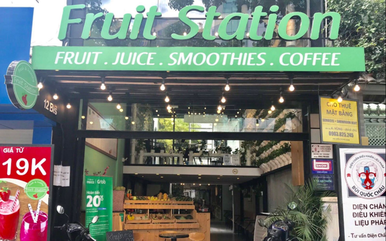 Mẫu bảng hiệu quán nước ép và sinh tố Đà Nẵng