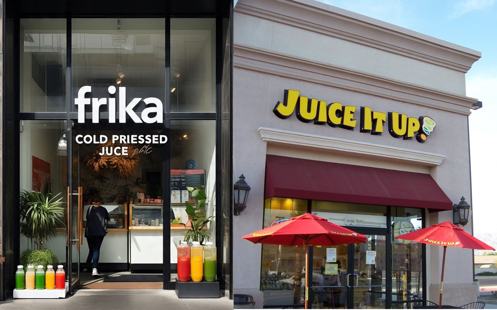 Mẫu bảng hiệu quán nước ép Đà Nẵng