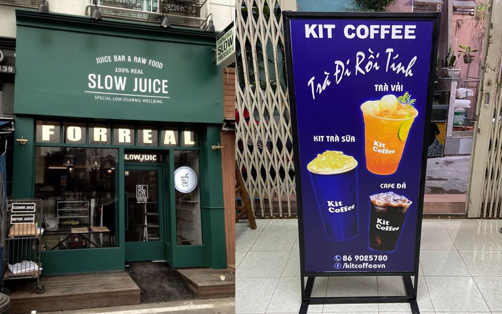 Mẫu bảng hiệu sinh tố Đà Nẵng