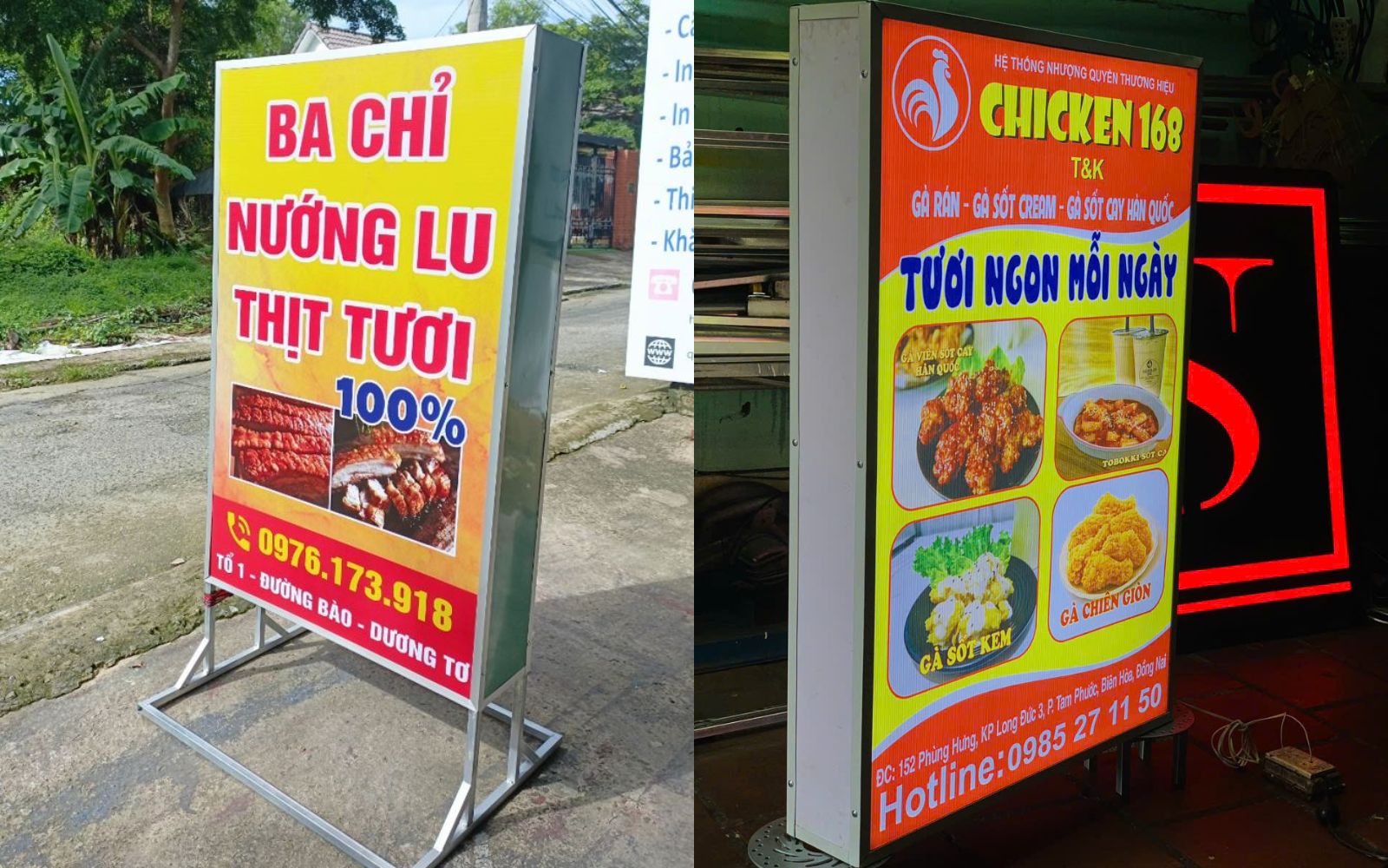 Hộp đèn bạt Hiflex xuyên sáng tốt